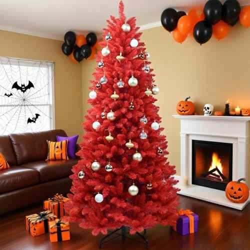 4ft Red Artificial Christmas Tree