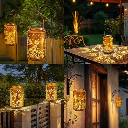Hummingbird Solar Lanterns Outdoor