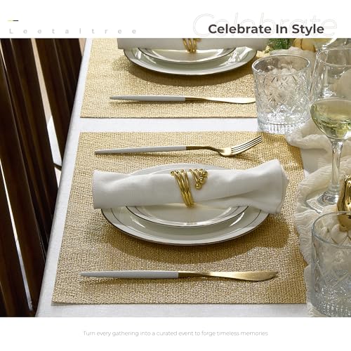 Gold Placemats Set of 6 (6 Count)