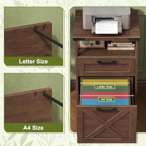 Office Filing Vertical Cabinet with 2 Drawers
