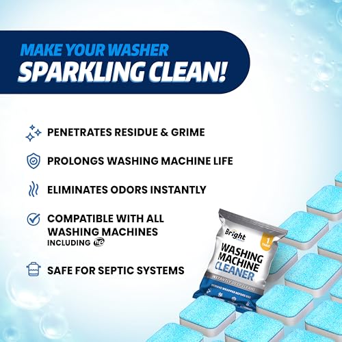 Washing Machine Cleaner Tablets 24 Pack (24 Count)