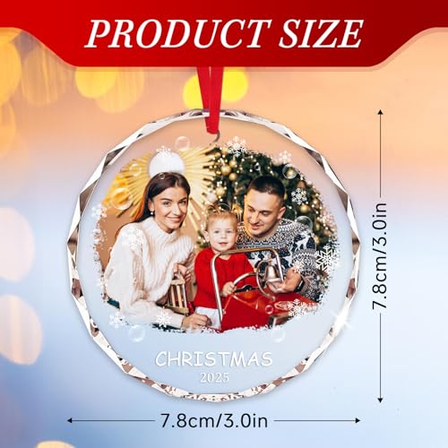 Personalized Christmas Ornaments with Photo
