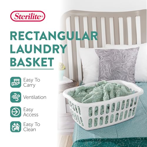 12 Pack Rectangular Laundry Basket (12 Count)