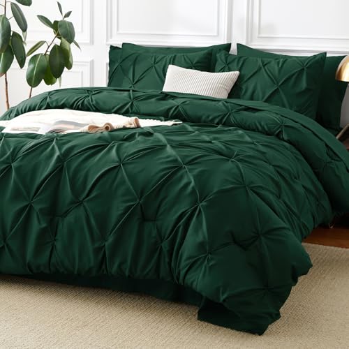 California King Comforter Set Emerald Green