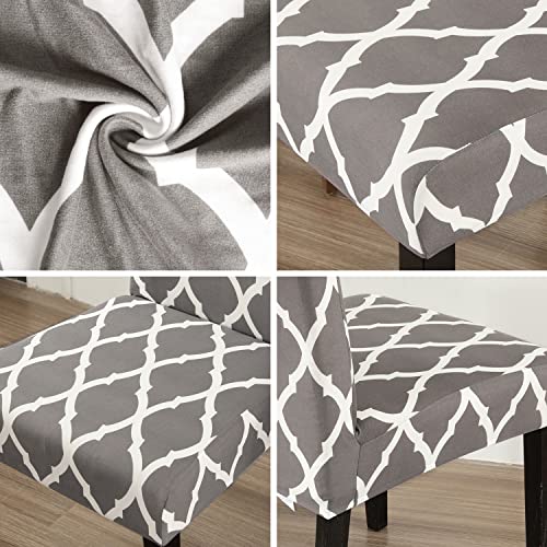 Chair Covers for Dining Room 6 Pack