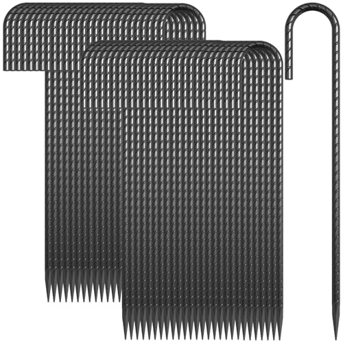 12 Inch J Hook Rebar Stakes 16 Pcs (16 Count)