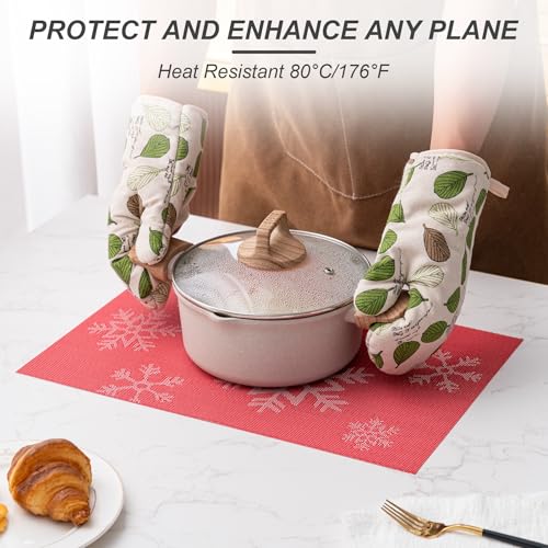 Placemats Set of 6 Washable Indoor (6 Count)