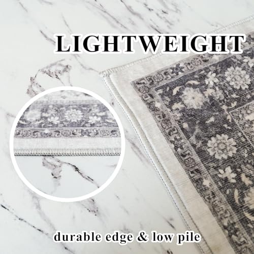 Hallway 4x8 Washable Runner Rug (32 Sq Ft)