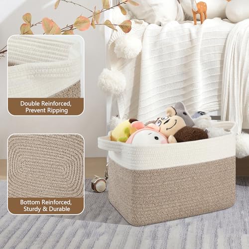 Storage Basket for Organizing 3 Pack (3 Count)