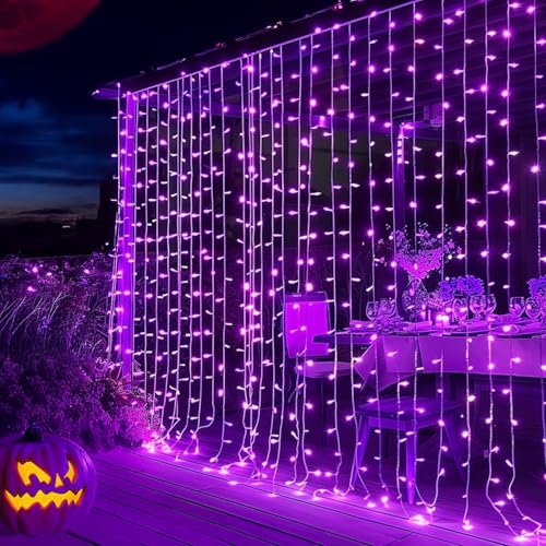 300 LED Christmas Curtain String Lights
