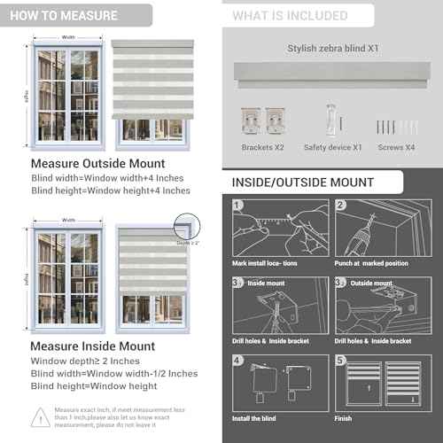 Cordless Zebra Blinds for Windows