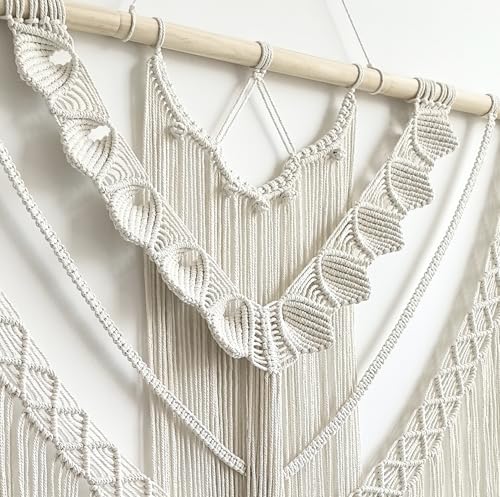 Macrame Wall Hanging Large (3 Count)