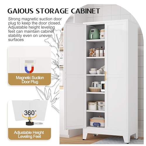 75.2" Tall Pantry Cabinet