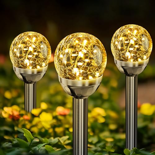 Solar Garden Lights Outdoor (3 Count)