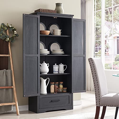 Farmhouse Kitchen Pantry Cabinet