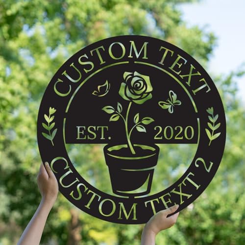 Custom Metal Garden Decor