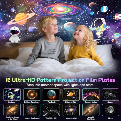 Space Galaxy Night Light Projector