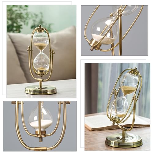 Golden Embossed Hourglass Timer