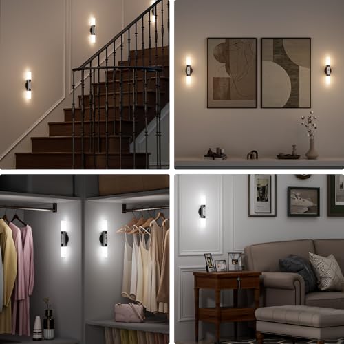 Motion Sensor Wall Lights with Remote