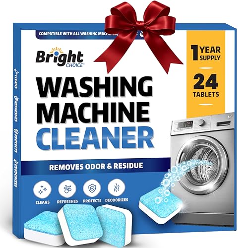 Washing Machine Cleaner Tablets 24 Pack (24 Count)