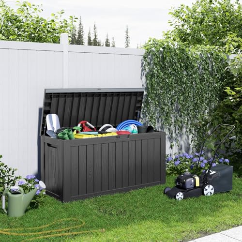 90 Gallon Resin Deck Box