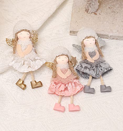 3pcs Christmas Angel Doll Decoration