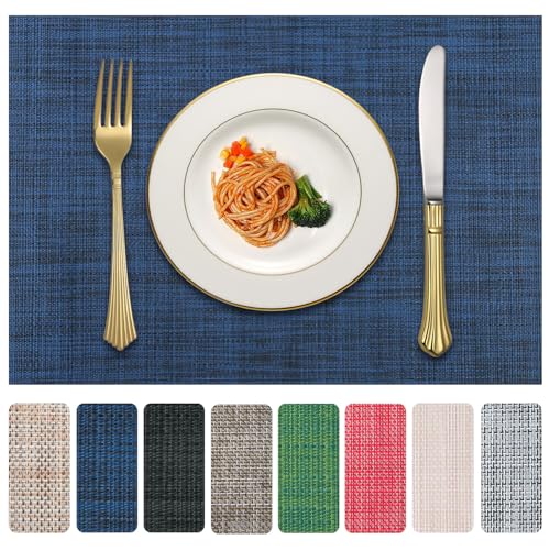 Vinyl Placemats Set of 8 (4 Count)