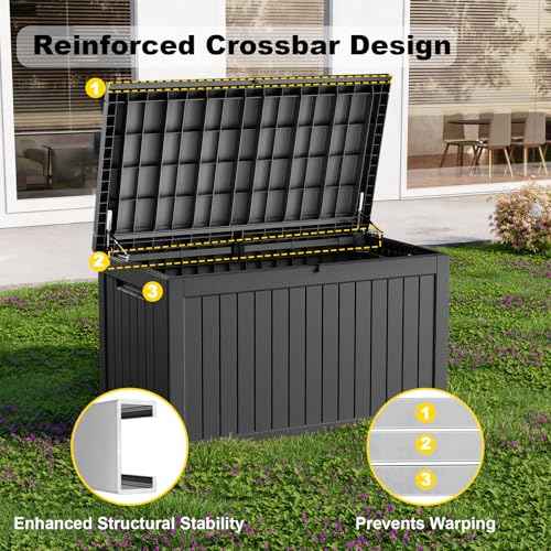 280 Gallon Resin Deck Box