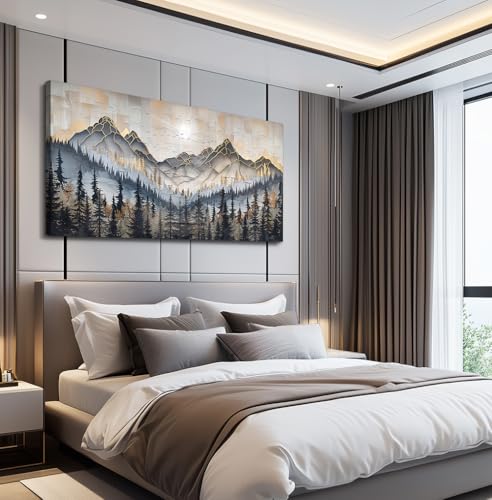 Large Canvas Wall Art For Bedroom Large Wall Decor For Living Room Dining Room Modern Office Abstract Ink