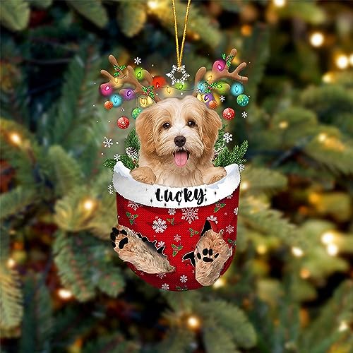 Havanese 3 Dog Christmas Ornament