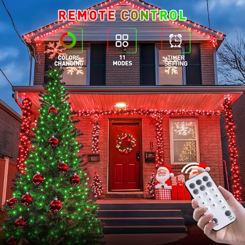 66ft 200 LED Color Changing Christmas Lights (66 Foot)