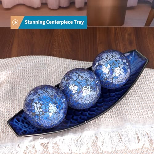 16" Large Ceramic Decorative Tray