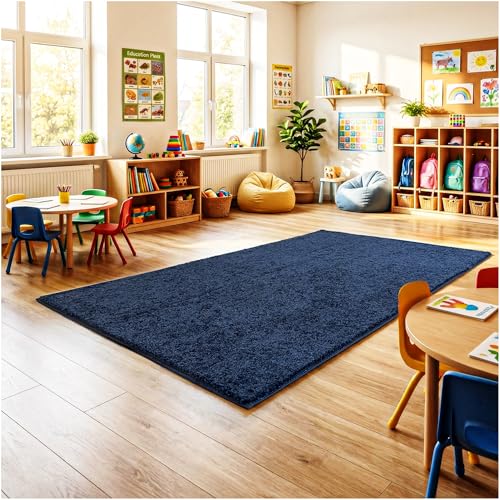 Soft & Colorful 6' x 8' Kids Classroom Area Rug (48 Sq Ft)