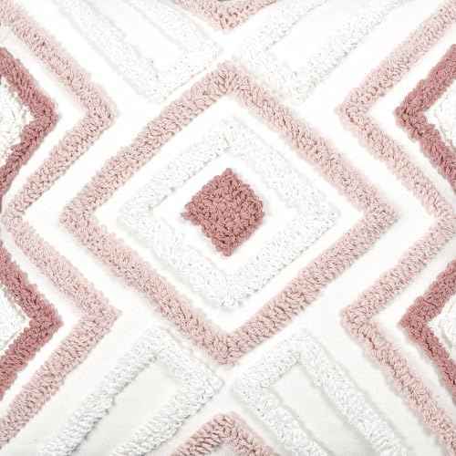 Boho Pillow Covers 18X18 Inch Boho Tufted Throw Pillow Covers Decorative Tassels Cushion Cover Farmhouse Pillow Case for Couch Sofa Bed Living Room Bedroom