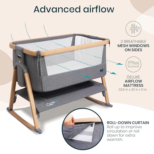 CoZee® Air Baby Bassinet & Bedside Sleeper