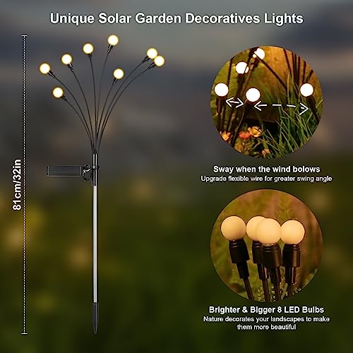 Solar Lights Outdoor (12 Count)