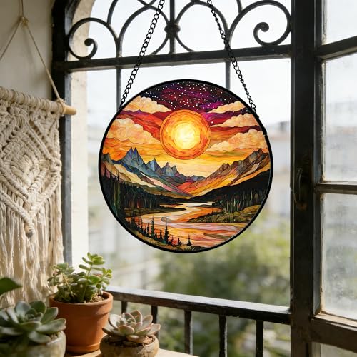 Stained Glass Window Hanging
