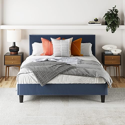 Harper Modern Nightstand Side Accent or End Table with Storage Drawer (2 Count)