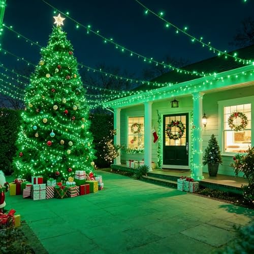 St. Patrick's Day Lights Outdoor Waterproof (200 Count)