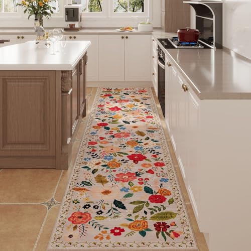 Long Hallway Runner Rug 2'7"x14' Washable (36.4 Sq Ft)