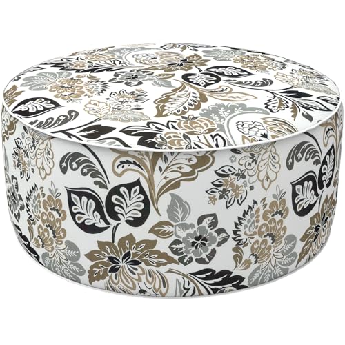 Inflatable Stool Ottoman Footrest with Handle