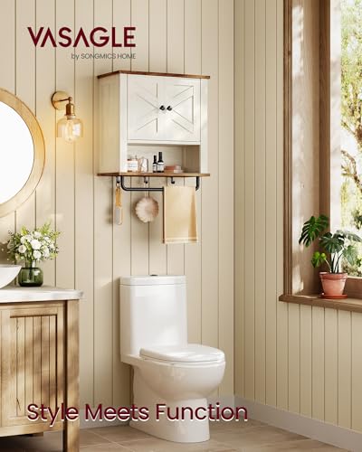 Bathroom Cabinet with Towel Bar