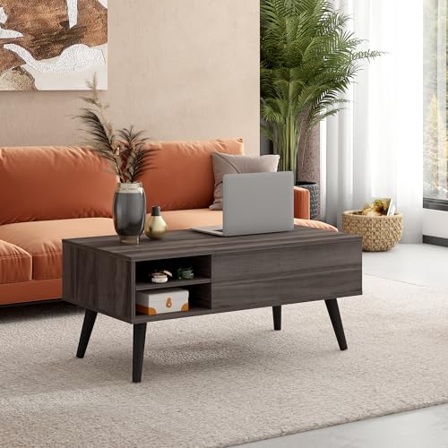 Lift Top Coffee Table with Hidden Storage