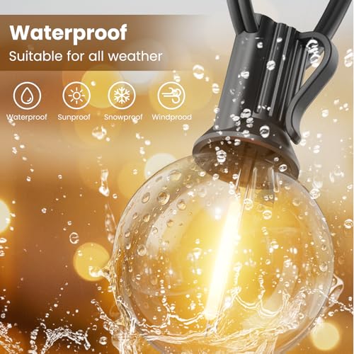 Outdoor String Lights 200 FT (200 Foot)