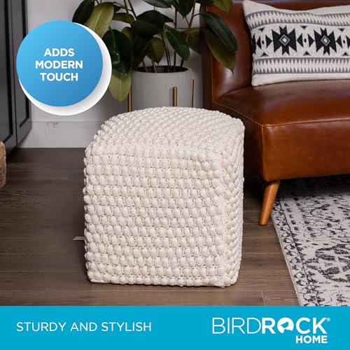 Square Pouf Ottoman Foot Rest