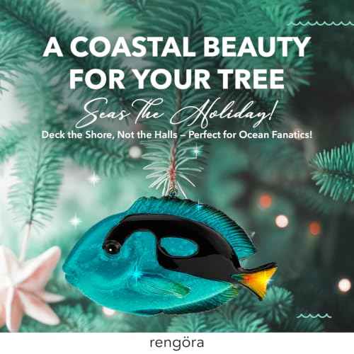 Blue Tang Christmas Ornament