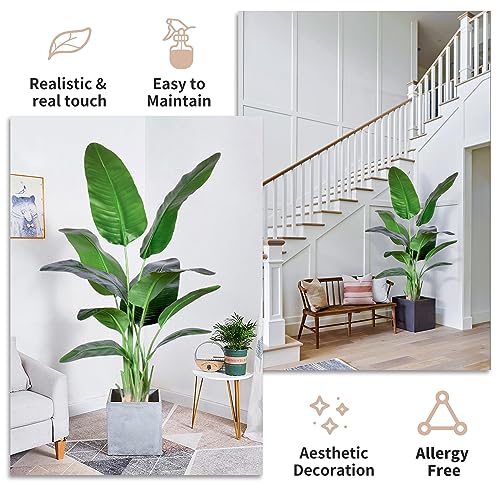 2Packs 5FT Artificial Bird of Paradise Plant (2 Count)