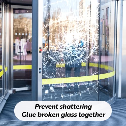 Security Safety Shatterproof Window Film 4 Mil Clear 17.4x78.7in