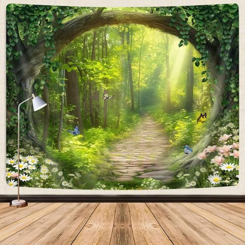 Nature Enchanted Forest Tapestry