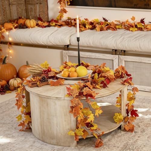 40 Pack Fall Leaf Garland (236 Foot)